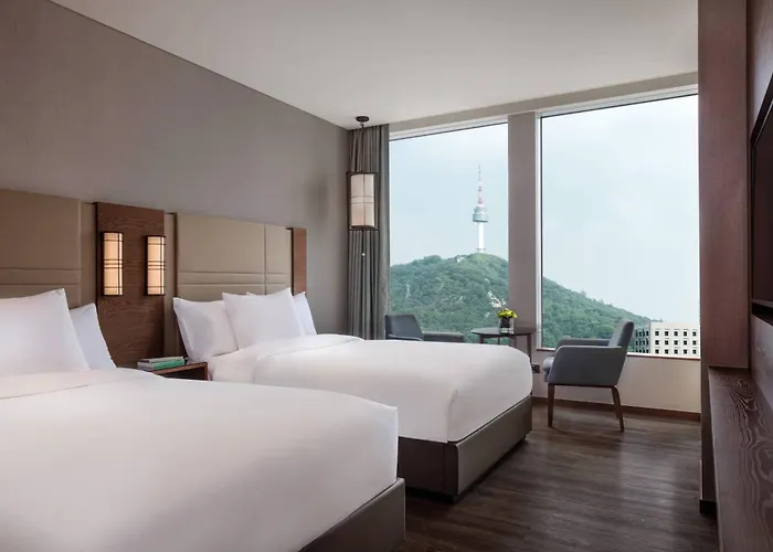 Отель Courtyard By Marriott Myeongdong